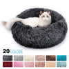 Round Plush Cat Bed House